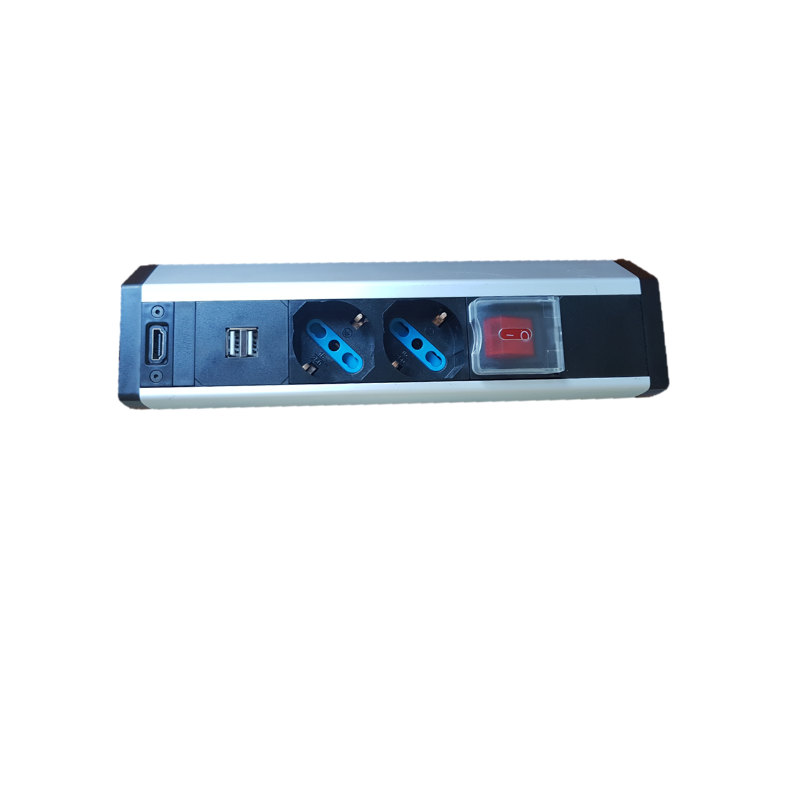 MULTIPRESA 2 SCHUKO 2 USB HDMI