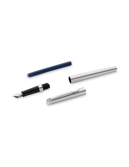 Penna stilografica Waterman Hemisphere GT inchiostro blu Waterman Stainless Steel CT - S0920430