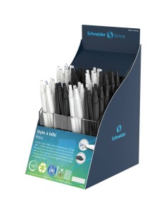 Espositore 60 penne a sfera Schneider Slider Eco colori assortiti - P305442 2