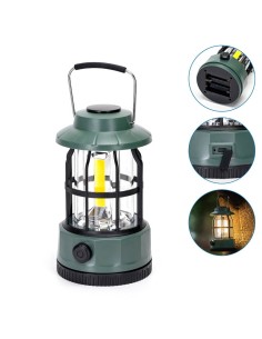 Lampada da campeggio dimmerabile Aigostar con manopola e batteria ricaricabile 200 lm - 311193 2