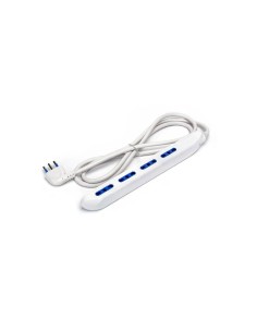 Multipresa stretta con interruttore 16A - cavo 1,5 m - bianco Aigostar a 4 vie P17/11 - 196837 2