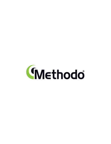 Cartellina con clip Methodo Spring File in PPL A4 dorso 5 mm - conf. 25 - Methodo nero -  X200503