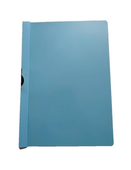 Cartellina con clip Methodo Spring File in PPL A4 dorso 5 mm - conf. 25 - Methodo celeste - X200504