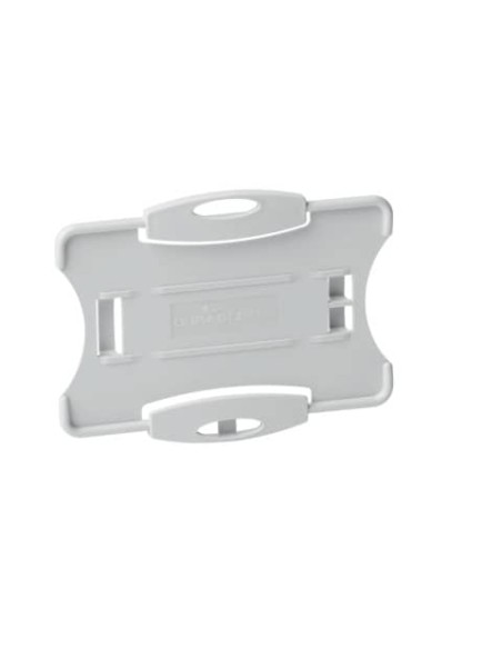 Portabadge ECO Grigio - formato inserto 87x54 mm - Conf. 10 pz DURABLE 1 tessera 8988-10