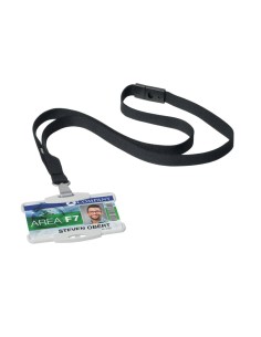 Portabadge ECO Grigio - formato inserto 87x54 mm - Conf. 10 pz DURABLE 1 tessera 8988-10 2