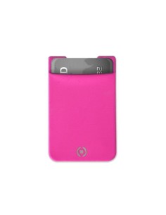 ADHESIVE POCKET FOR CARDS PINK