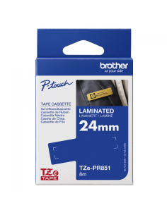 LAMINATO NERO SU ORO GLITTER 24 MM 2