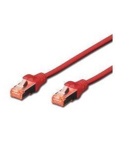 PATCH S/FTP CAT.6 LSHF ROSSO 1M 2
