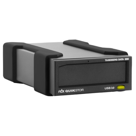 TANDBERG KIT DISPOSITIVO ESTERNO RDX USB3+ AUTOALIMENTATO CON CARTUCCIA BACKUP 2TB (SUPPORTO WINDOWS BACKUP E APPLE TIME MACHINE