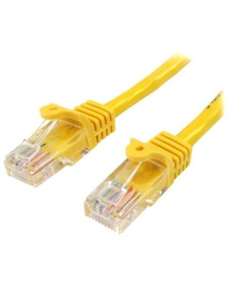 CAVO DI RETE CAT 5E GIALLO 1M