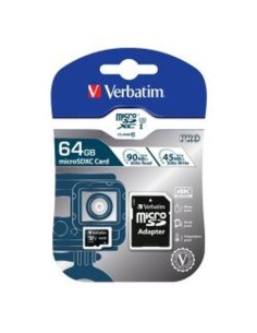 MICRO SDHC-64GB-PRO CLASS 10+ADAT.