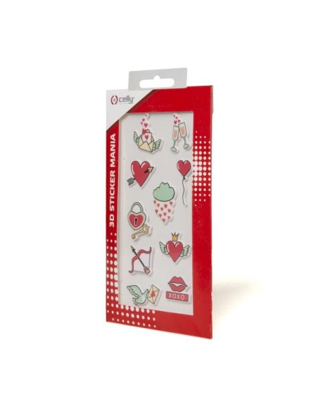 3D STICKERS TEEN HEARTS