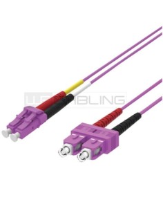 PATCH 2FO OM4 LCD/SCD VIOLA 1M