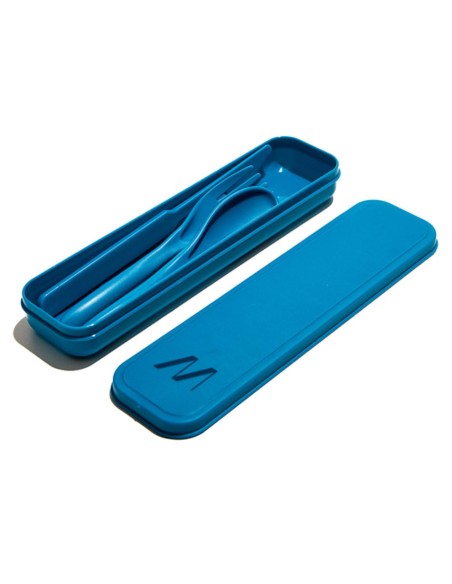 MUITOMAS SET 3PCS CUTLERY BLUE