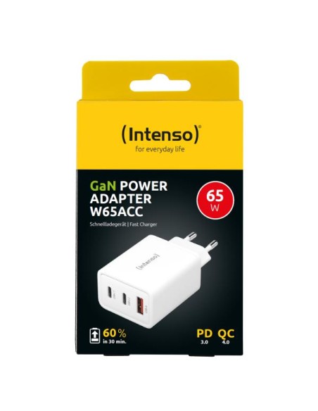 POWER ADAPTER 2 USB-C + 1 USB A 65W