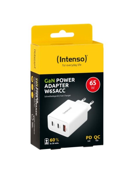 POWER ADAPTER 2 USB-C + 1 USB A 65W