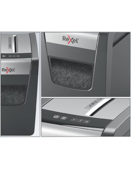 Distruggidocumenti uso moderato Rexel Momentum X410-SL Slimline P-4 - 23 L- taglio a frammenti 4x28 mm - 2104573EU