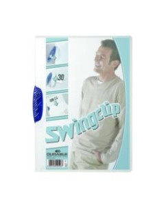 CARTELLINA SWINGCLIP BLU 2