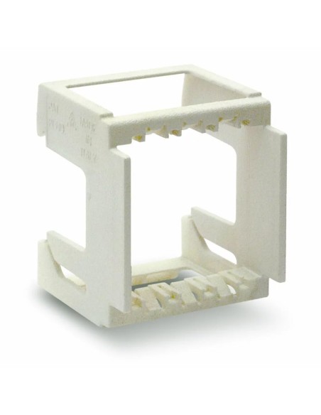 Supporto 2 Moduli S44 per Guida EN50022 Larghezza Pari a 3 Moduli DIN