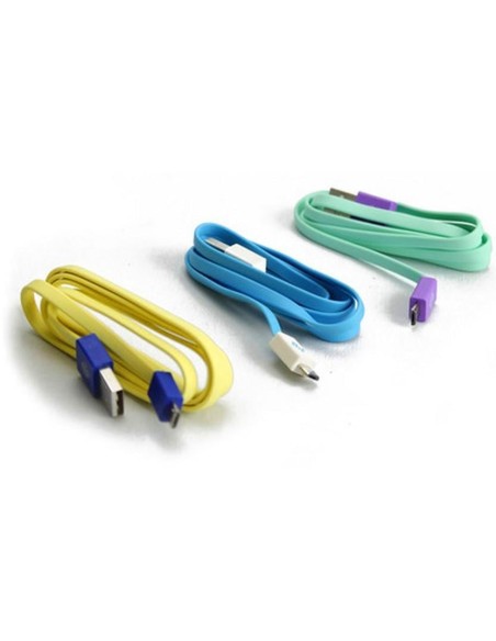 Espositore 48 Cavi Flat USB A / Micro USB B Multicolor