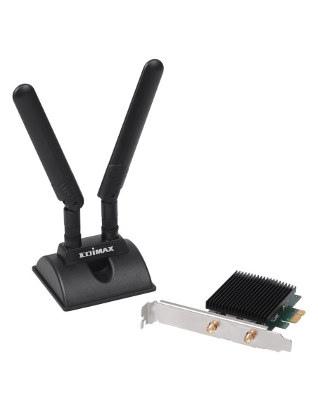 Adattatore WiFi AX3000 Scheda plug-in WLAN PCI Express 3000 MBit/s Bluetooth 5.0, EW-7833AXP