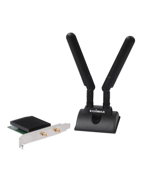 Adattatore WiFi AX3000 Scheda plug-in WLAN PCI Express 3000 MBit/s Bluetooth 5.0, EW-7833AXP