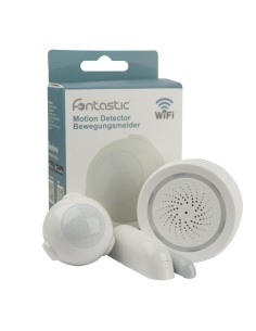 Kit Antifurto Sensore di Movimento a Sirena e 2 Sensori Porta/Finestra 2