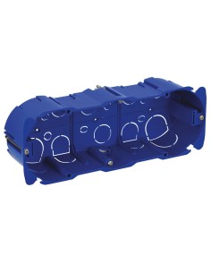 Scatola Rettangolare da Incasso per Pareti Cave 7 moduli S44 e 6 moduli S45