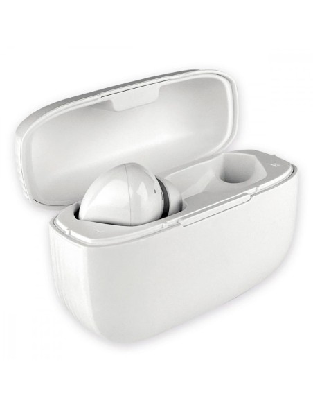 Cuffie Auricolari TWS Jive con Custodia di Ricarica USB-C™ e Pad Caricatore a Induzione Bianco