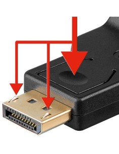 Adattatore DisplayPort DP M VGA F 1.1 Placcato Oro 2