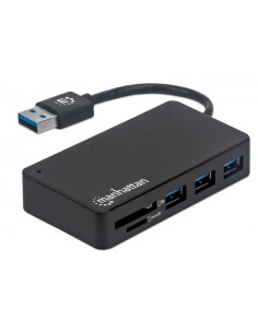 Hub USB 3.2 Gen 1 a 3 porte USB-A con Lettore Schede 2