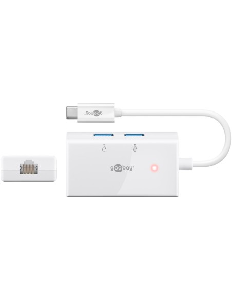 Hub USB-C SuperSpeed 2 USB 3.2 e RJ-45 Gigabit