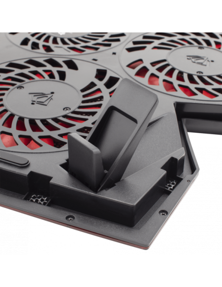 Dissipatore per Notebook fino a 17.3'' con 5 Ventole LED GCP-29