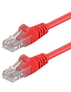 Cavo di rete Patch in Rame Cat. 6A Rosso UTP 10 m