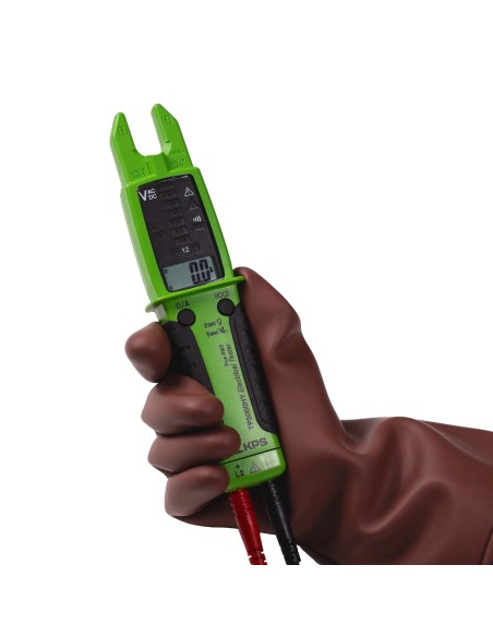 Tester di Tensione TRMS AC/DC 1000V AC 200A 10.000 Conti IP65 CAT.IV, KPS-TP5000HY