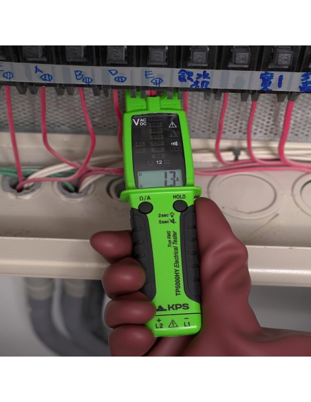 Tester di Tensione TRMS AC/DC 1000V AC 200A 10.000 Conti IP65 CAT.IV, KPS-TP5000HY