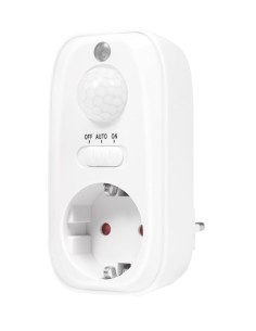 Adattatore Presa con Rilevatore di Movimento PIR 1x CEE 7/3 IP20