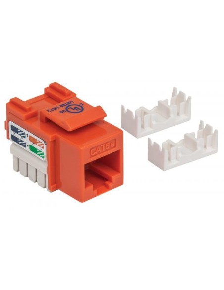 Frutto Keystone RJ45 Cat5e UTP Arancione
