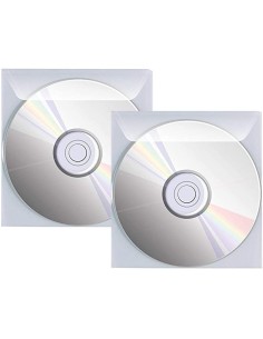 Buste Porta CD/DVD in PPL 800 Micron Con Aletta e Biadesivo 100 pz 2