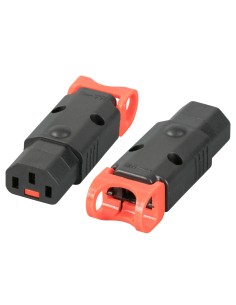 Connettore VDE F per Assemblaggio Cavi Dispositivi a Freddo con Blocco IEC-Lock+