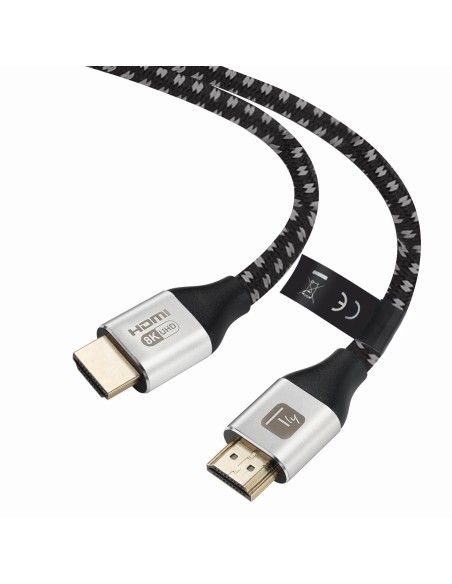 Cavo HDMI™ Ultra High Speed 48Gbps Maschio / Maschio 8K@60Hz Certificato 2m