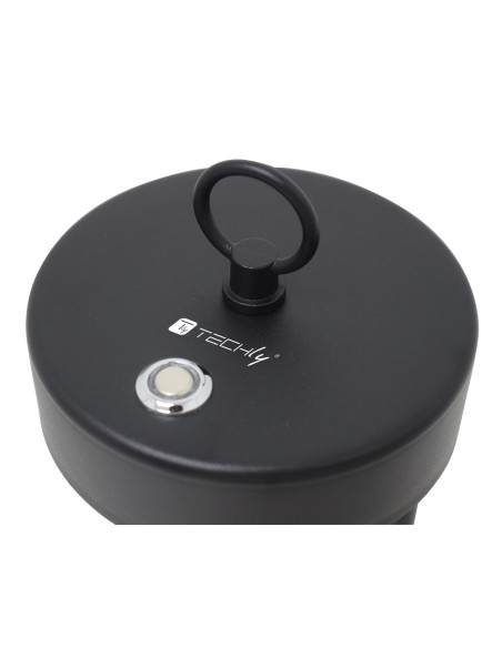 Lampada da Tavolo LED Portatile in Ferro con Maniglia