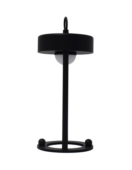 Lampada da Tavolo LED Portatile in Ferro con Maniglia