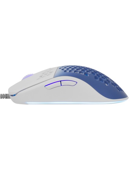 Mouse Ottico USB 7200 Dpi 6 Tasti Retroilluminazione LED RGB con Tappetino 30x25