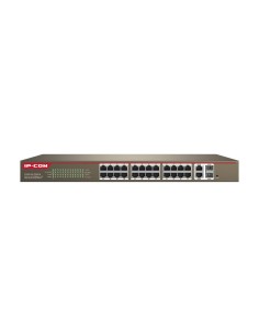 Switch 24 porte 10/100 con 2 porte gigabit/SFP combo con Web-Smart, S3300-26-PWR-M 2