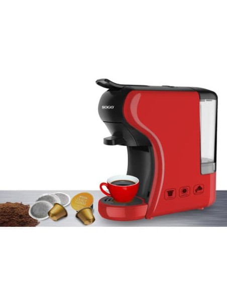 Macchina per caffè espresso multicapsula 3 in 1