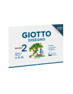 Album da disegno Giotto 2 33x48 cm - 12 ff 125 g - conf.10 pz - ruvido F583200 2