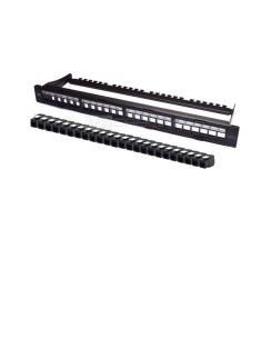 PANN.1U CON 24 RJ45U CAT.6A NERO 2