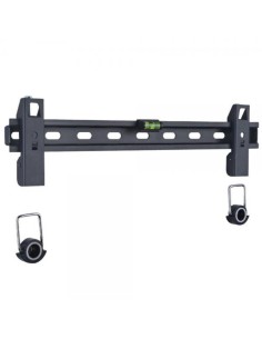 Staffa Muro Fissa Slim con Distanziali TV LED LCD 23-55'' Nero