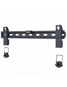 Staffa Muro Fissa Slim con Distanziali TV LED LCD 23-55'' Nero 2